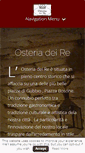 Mobile Screenshot of osteriadeire.com